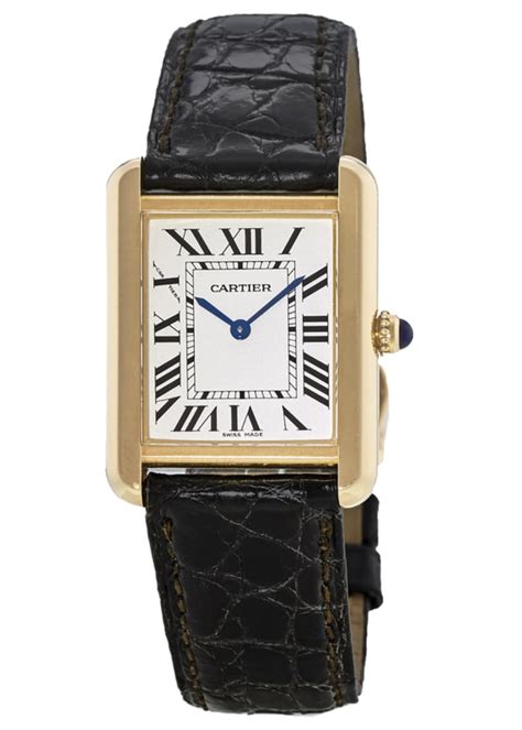 cartier tank ladies watch price|cartier watch ladies tank solo.